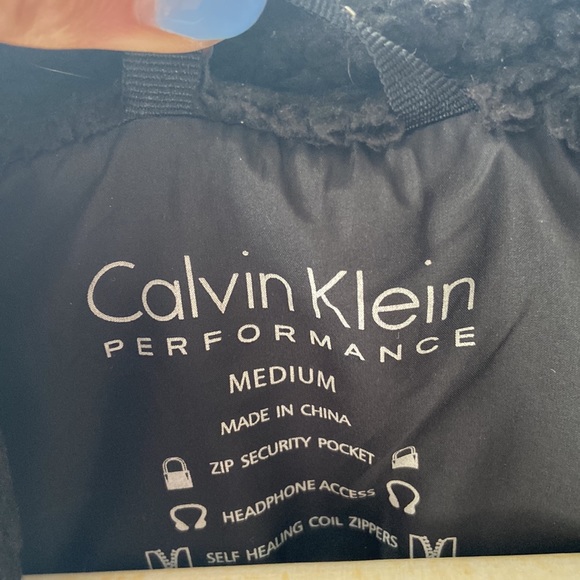 Calvin Klein Black Down Vest - Picture 2 of 4